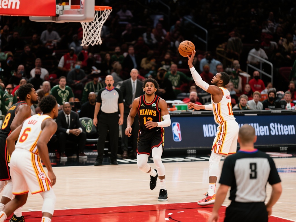 里萨谢狂砍36分 老鹰力克雄鹿 让我们回顾一下比赛中的一个关键片段。在最