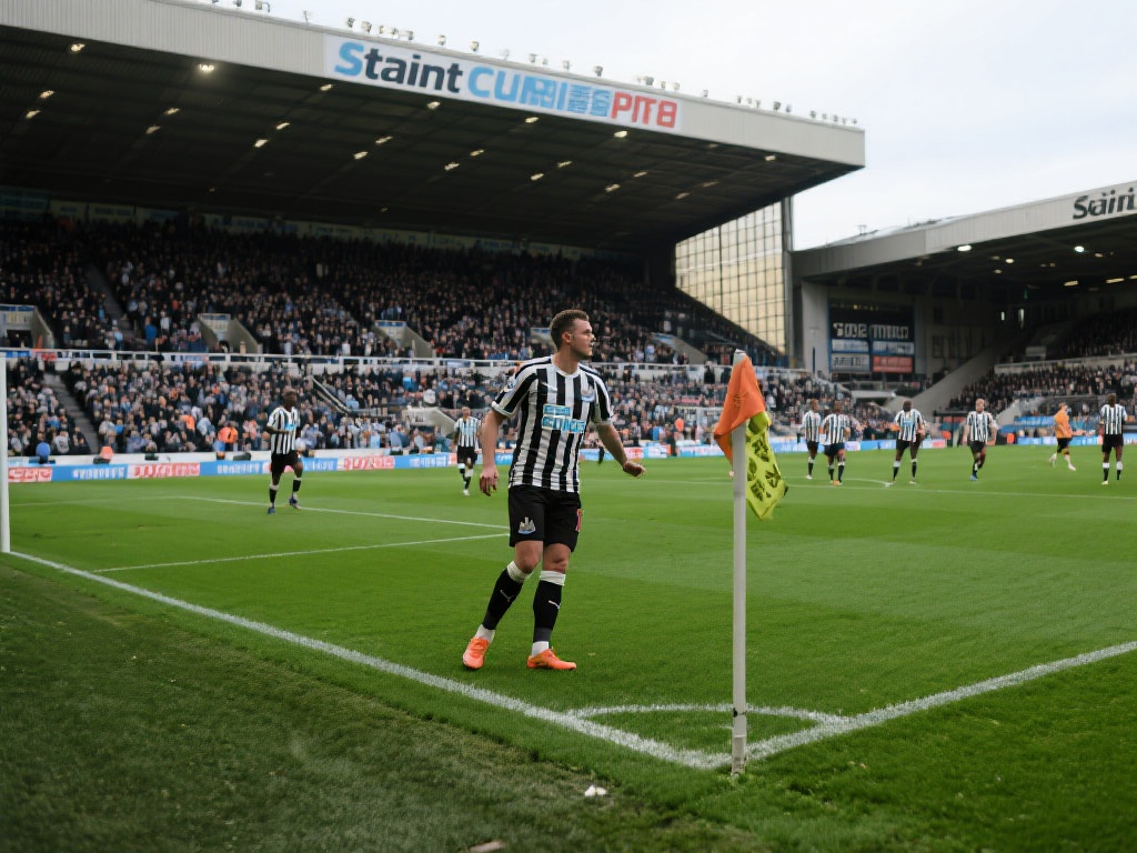 纽卡斯尔联队的主场——圣詹姆斯公园球场，