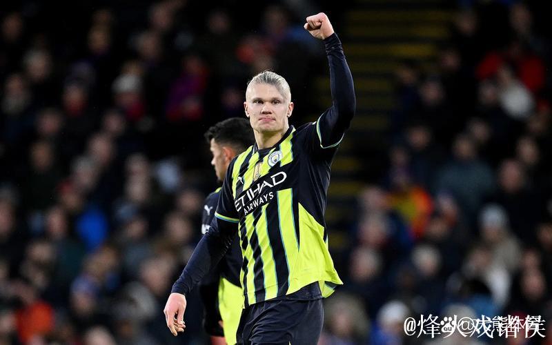 哈兰德英超26场2+进球，与C罗并列历史第十